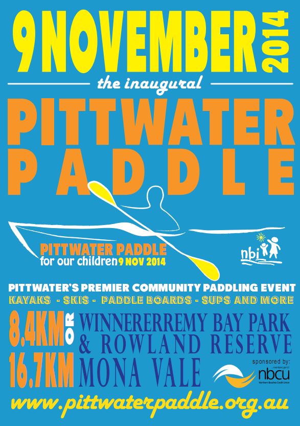 Pittwater Paddle Flyer